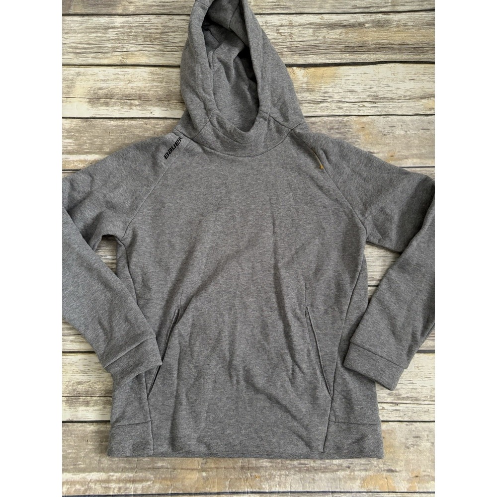 Bauer Youth Perfect Hoodie L Gray